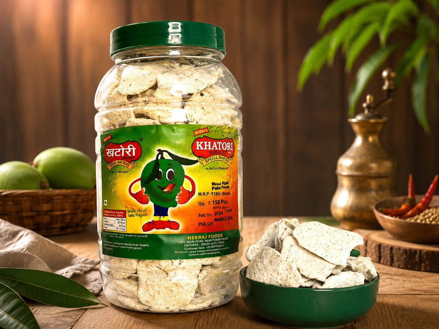 Khatori Masala Aam Papad | Pack of 25 |Little Cravings